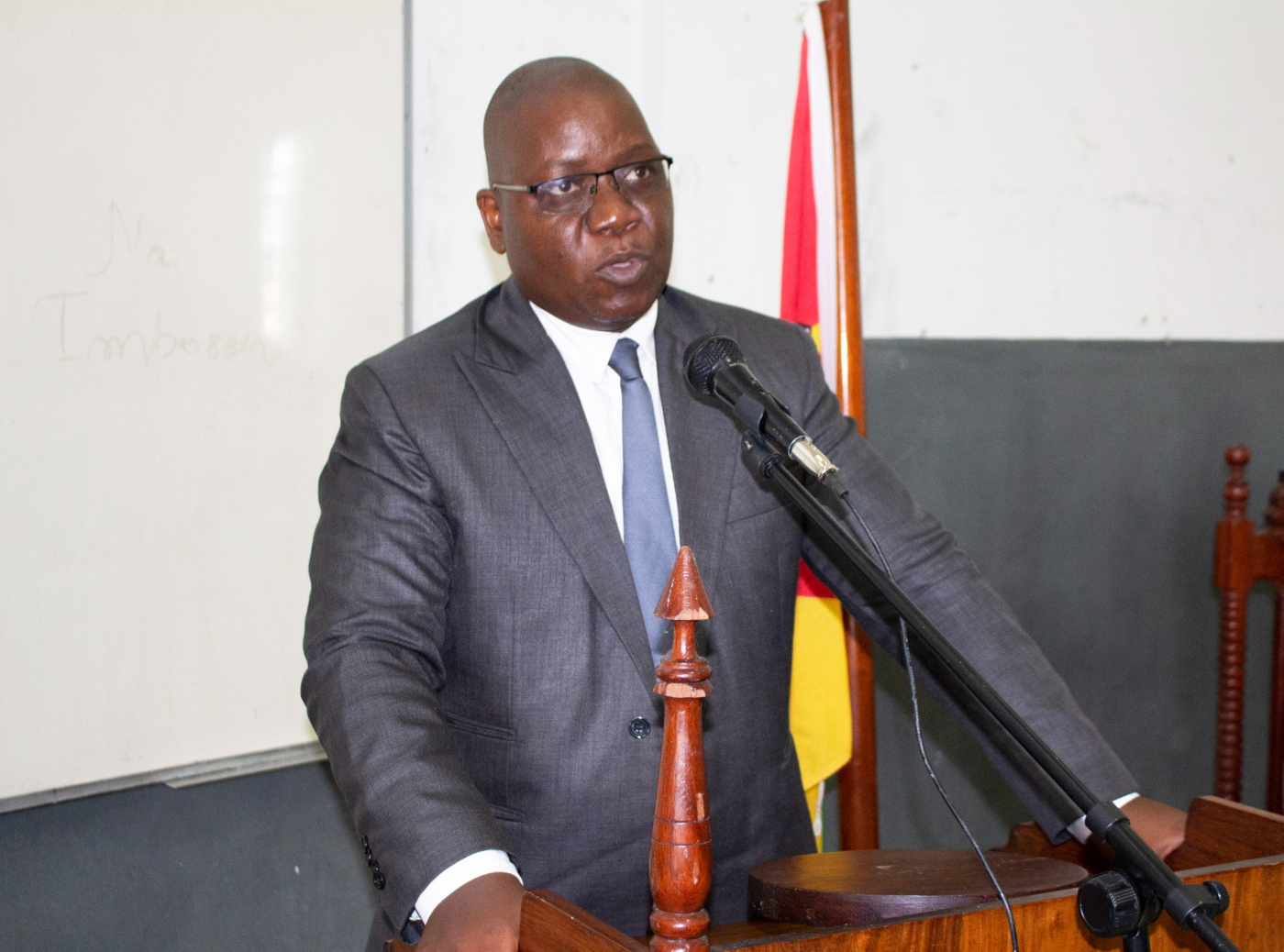 Prof. Doutor Mário Tauzene Afonso Matangue, Director Geral do ISPG desde 2019